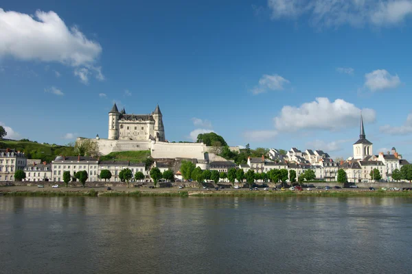 Castelo de Samur sobre Loire — Fotografia de Stock