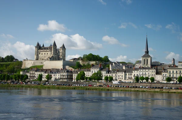 stock image castle of Samur, Loire valley