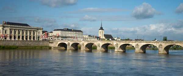 stock image castle of Samur, Loire valley