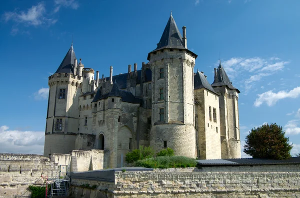 Castillo de Samur sobre el Loira — Foto de Stock