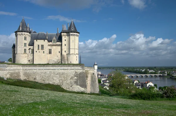 Vár-a sza-Loire felett — Stock Fotó