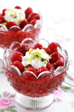 Strawberry dessert clipart