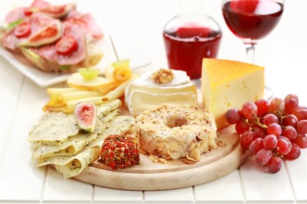 Bandeja de queso de catering —  Fotos de Stock