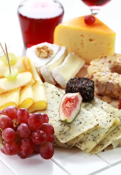 Bandeja de queso de catering — Foto de Stock