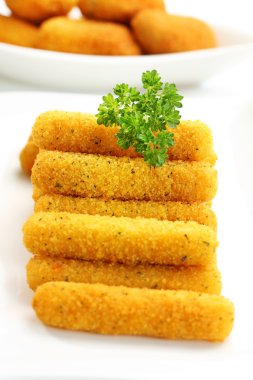 Fried cheese sticks clipart