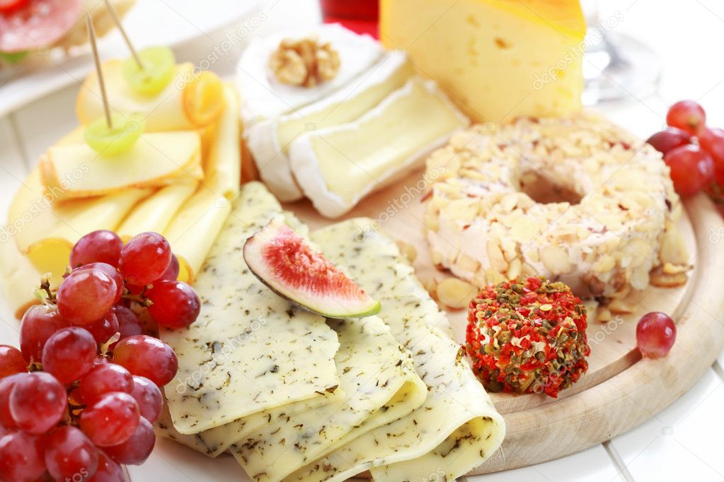 Catering cheese platter