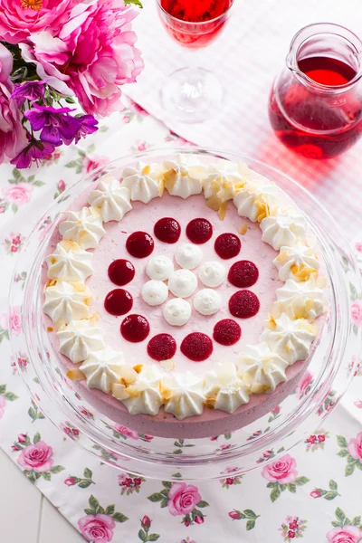 Φράουλα τούρτα κρέμα — Φωτογραφία Αρχείου