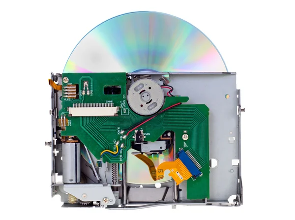 DVD mechanika — Stock fotografie