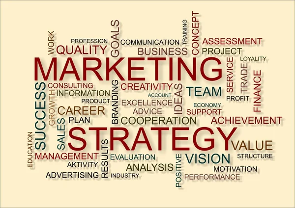 Marketing stratégia — Stock Fotó
