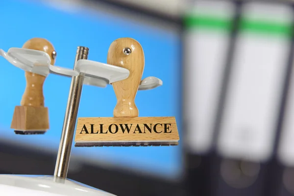Allowance — Stock Photo, Image