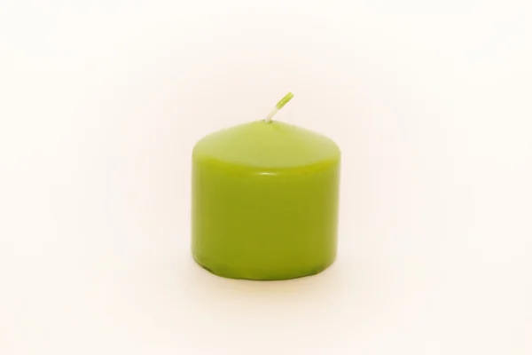 Зеленая свеча — стоковое фото