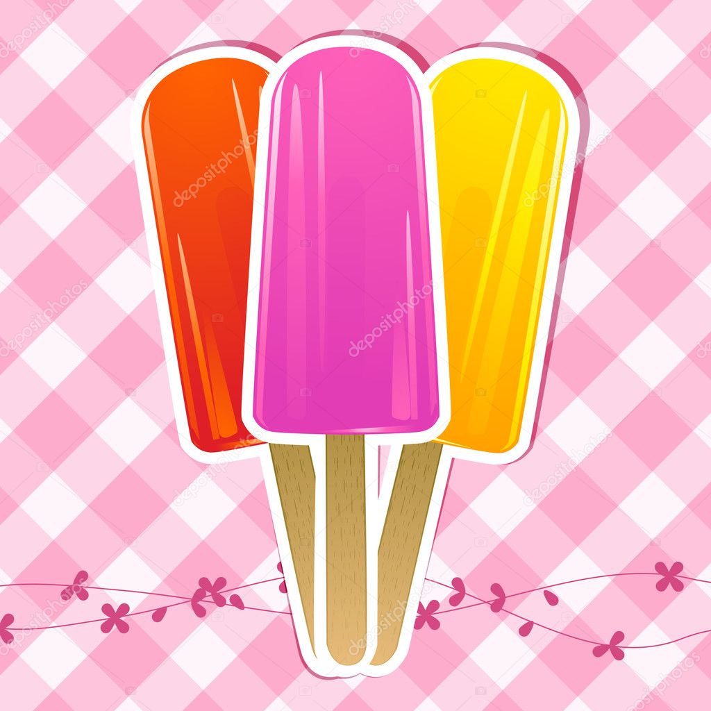 Ice lolly background