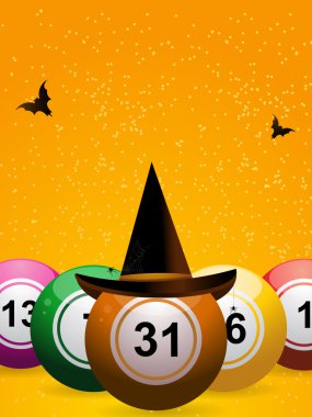 Bingo halloween clipart