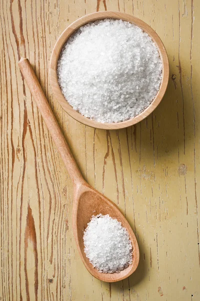 Белая соль — стоковое фото
