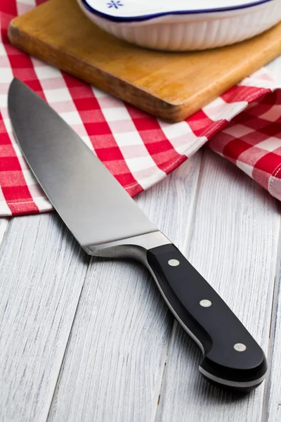 Antiga faca de cozinha — Fotografia de Stock