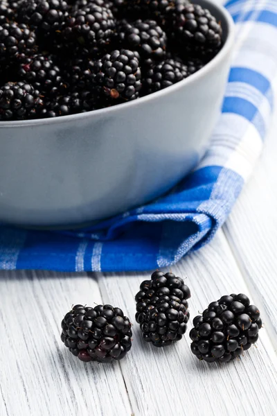 黑莓水果 — 图库照片