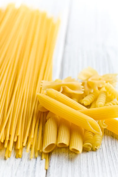 Various raw pasta — Stock Photo, Image