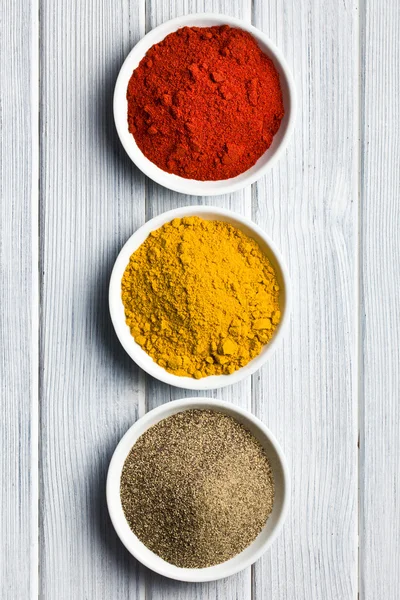 Various colored spices — Stock Photo, Image
