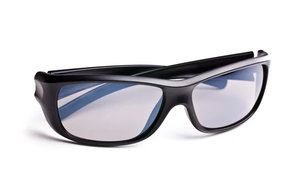 Сонцезахисні окуляри на білому фоні — стокове фото