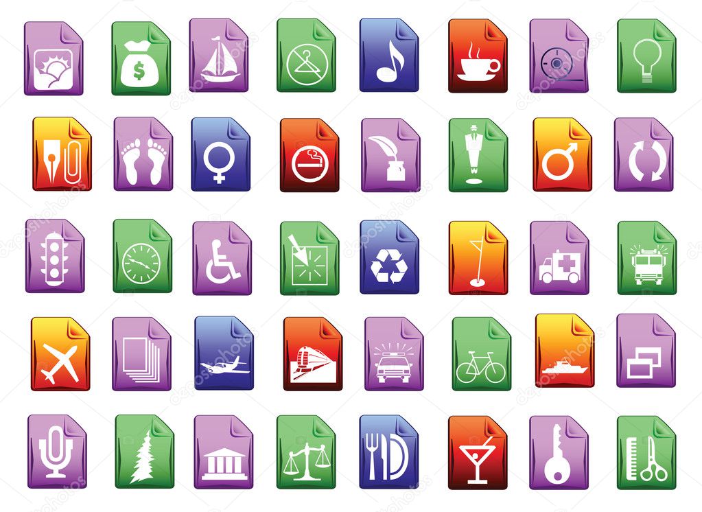 Vector icons