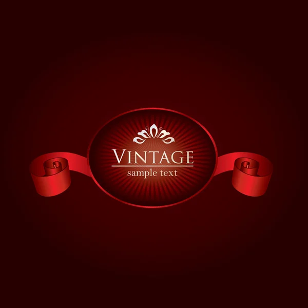 Royal diseño vintage — Vector de stock