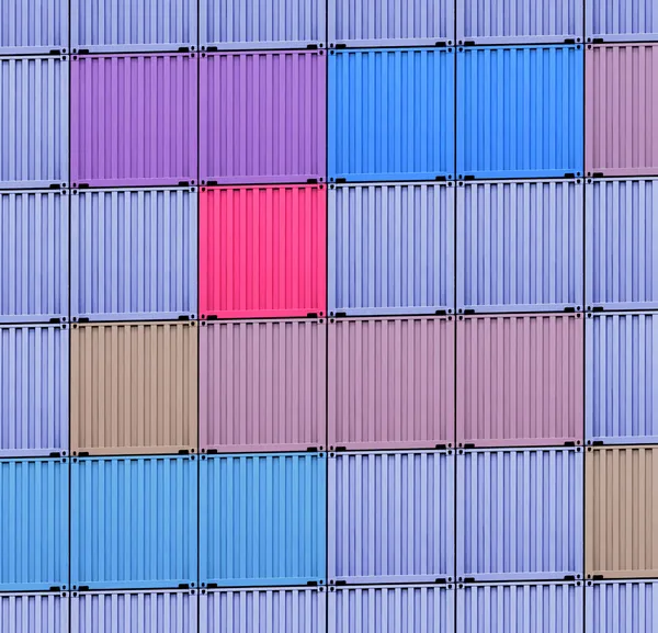 Přepravní kontejnery — Stock fotografie