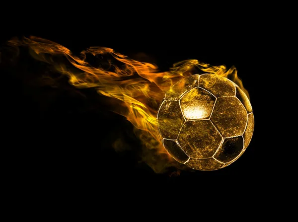 燃えるようなボール — ストック写真