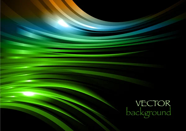 Černé pozadí — Stockový vektor