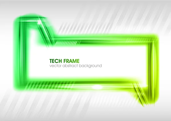 Groene frame — Stockvector
