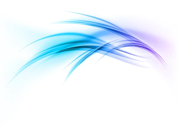 Courbes bleues — Image vectorielle