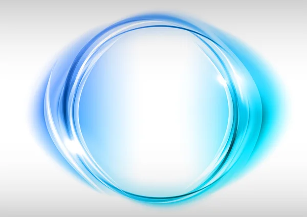 Blauwe cirkel — Stockvector