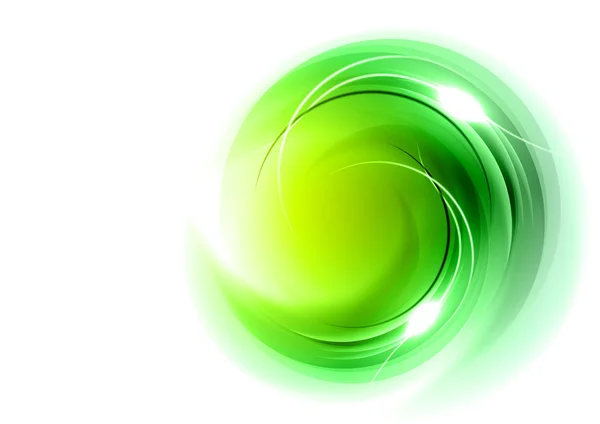 Зеленый круг — стоковый вектор