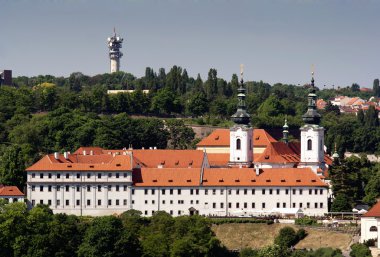 Strahov monastery clipart