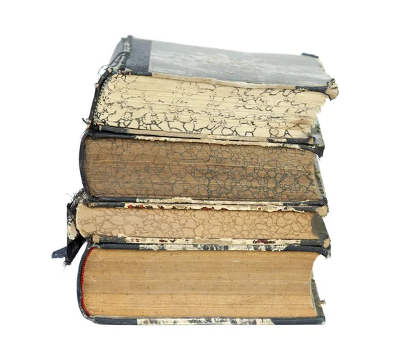 Izole eski kitaplar — Stok fotoğraf