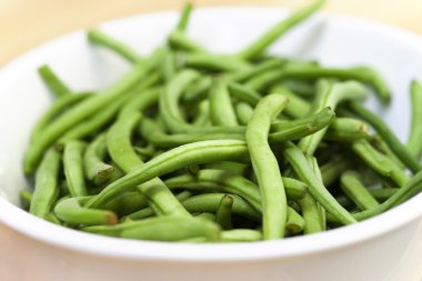 Fresh green beans clipart