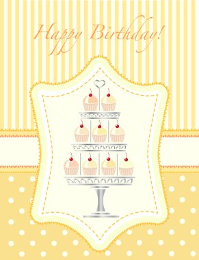 Download Happy Birthday Cake Stencil Free Vector Eps Cdr Ai Svg Vector Illustration Graphic Art