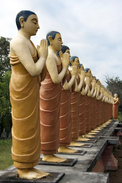Estatuas monje budistas — Foto de Stock