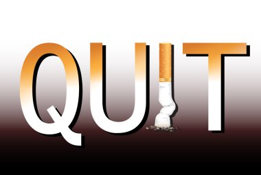 Quit smoking clipart