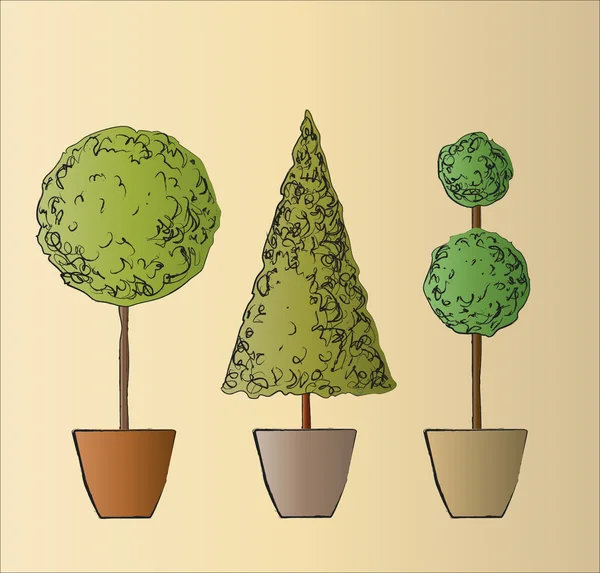 Topiary — стоковий вектор
