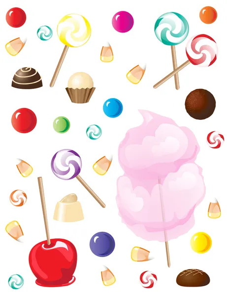 Słodycze — Wektor stockowy