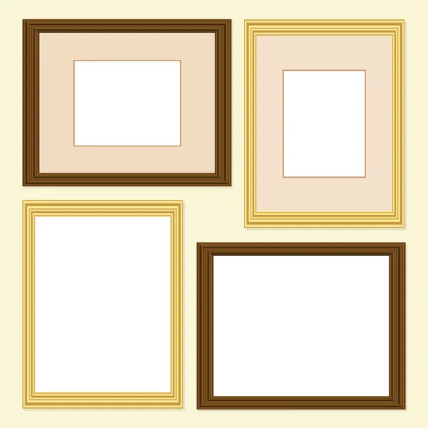 Picture frames — Stock Vector