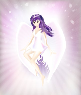 Anime Angel clipart