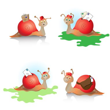 Snail mail clipart