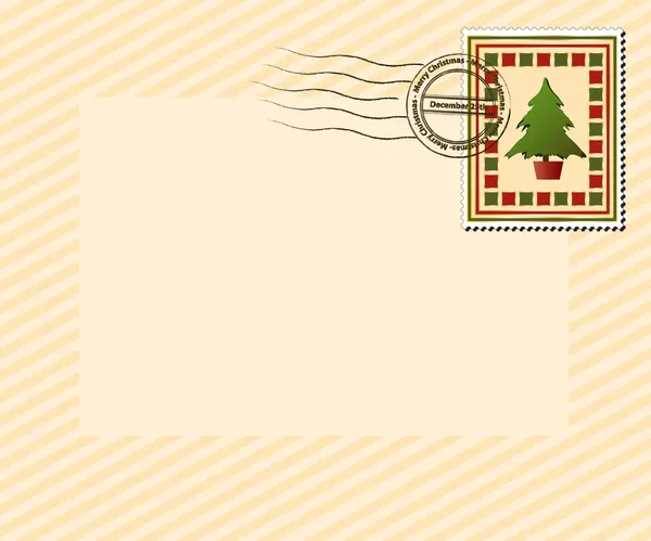 Lettre de Noël 6 — Image vectorielle