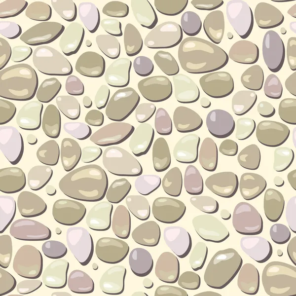 无缝的鹅卵石 — 图库矢量图片