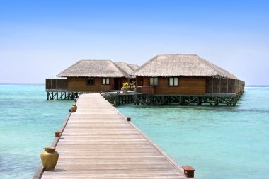 Meeru resort, Maldives, North Atoll clipart