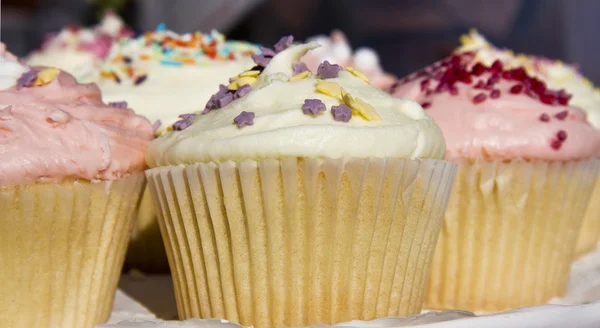 Closeup de cupcakes — Fotografia de Stock