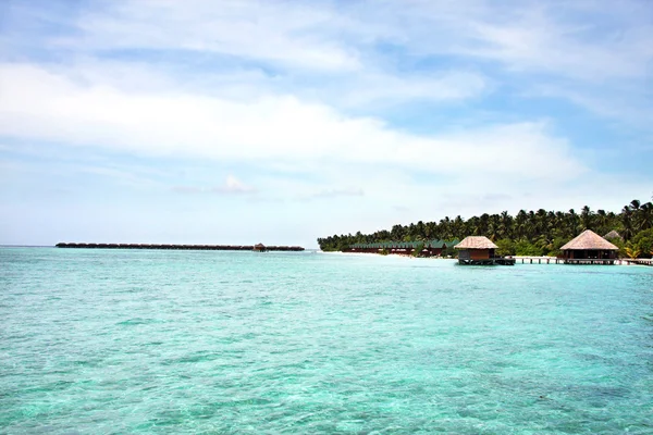 Maldive Resort — Fotografie, imagine de stoc