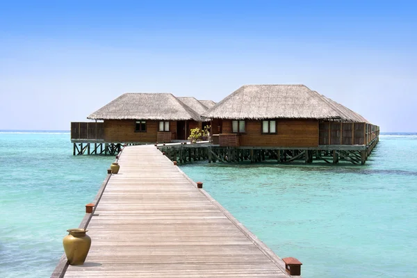 Meeru resort, Maldiverna, norra atoll — Stock fotografie