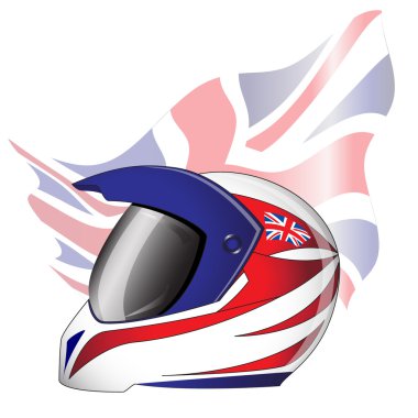 Motorcycle helmet clipart